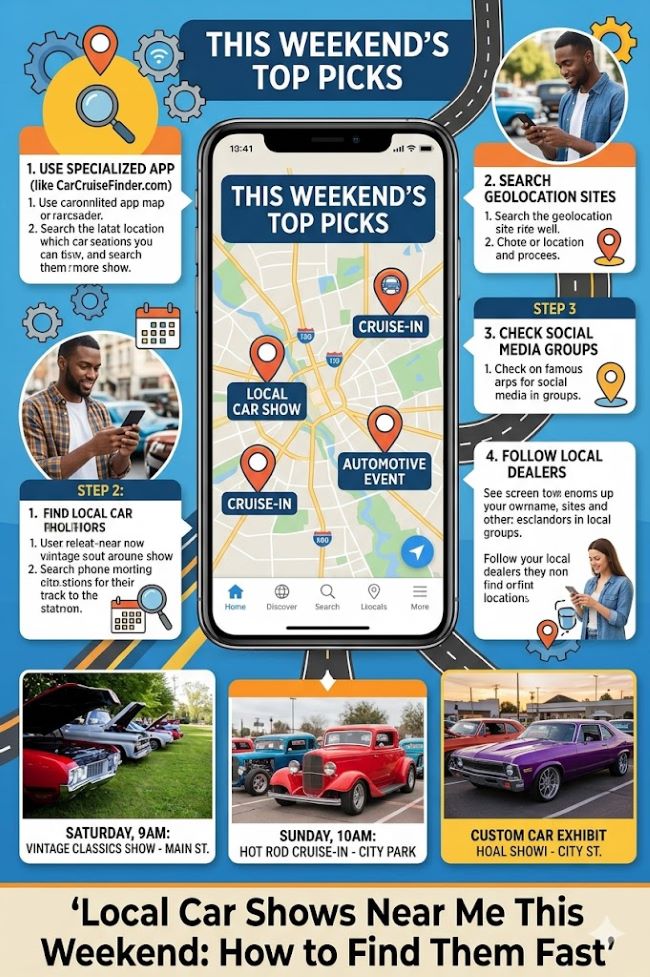 Local Car Shows Near Me This Weekend