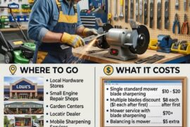 Mower Blade Sharpening Near Me