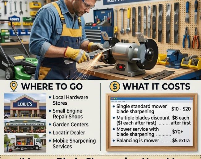 Mower Blade Sharpening Near Me