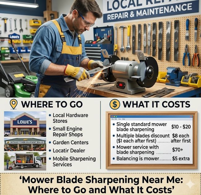 Mower Blade Sharpening Near Me