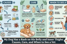 My Dog Has a Rash on His Belly and Inner Thighs