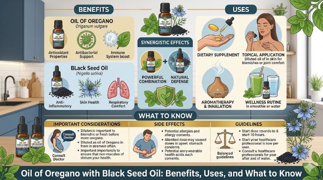 Oil of Oregano with Black Seed Oil