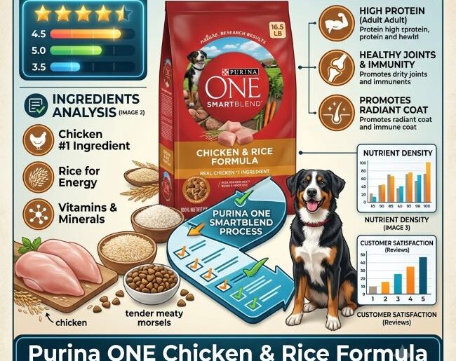 Purina ONE Chicken & Rice Formula Dry Dog Food