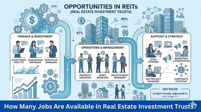 How Many Jobs Are Available in Real Estate Investment Trusts?