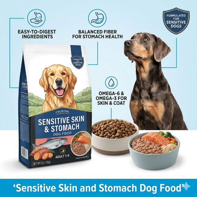 Sensitive Skin and Stomach Dog Food
