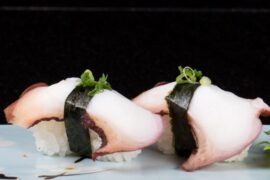 Sushi Nigiri Octopus