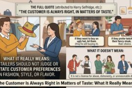 The Customer Is Always Right in Matters of Taste: What It Really Means