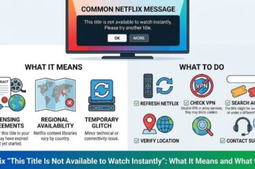 This Title Is Not Available to Watch Instantly