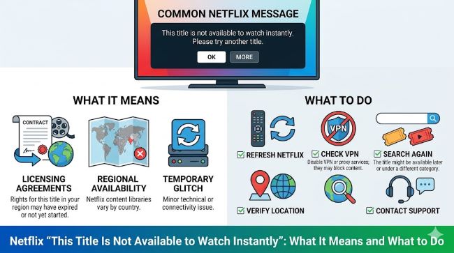 This Title Is Not Available to Watch Instantly