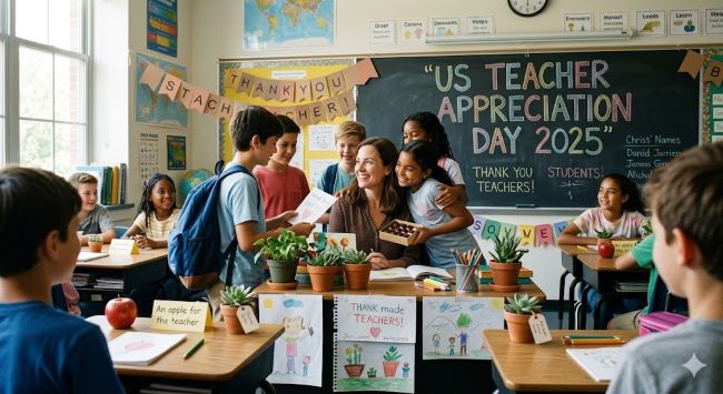 US Teacher Appreciation Day 2025