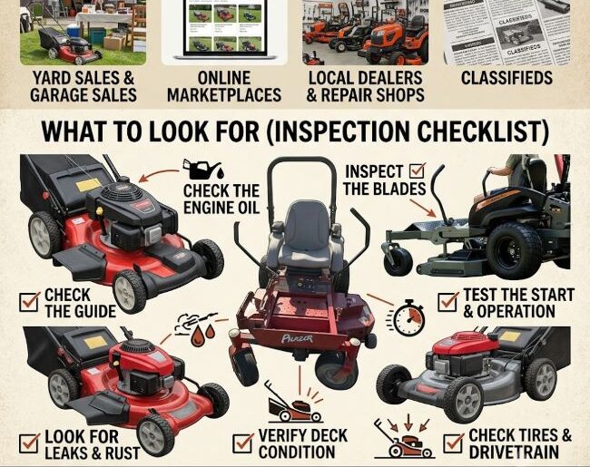 Used Lawn Mowers