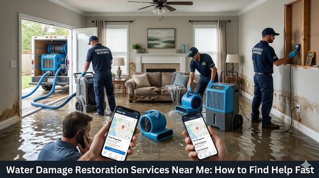 Water Damage Restoration Services Near Me: How to Find Help Fast