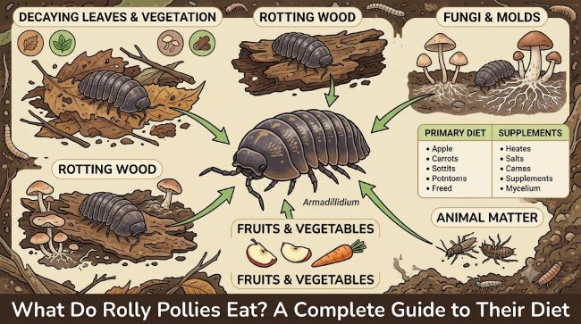 What Do Rolly Pollies Eat
