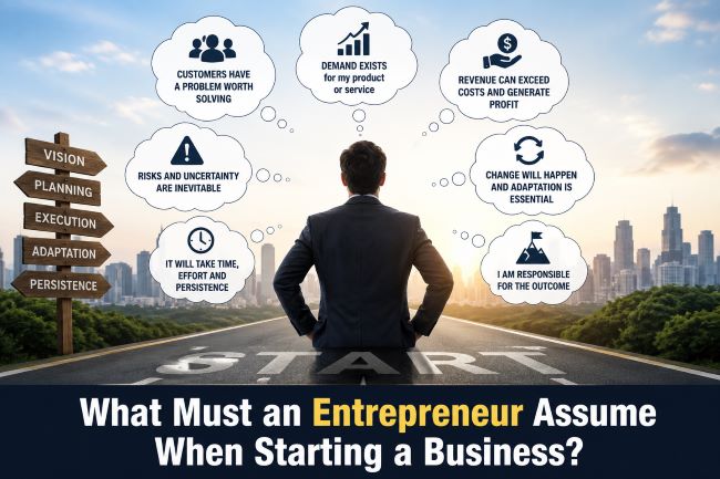 What Must an Entrepreneur Assume When Starting a Business