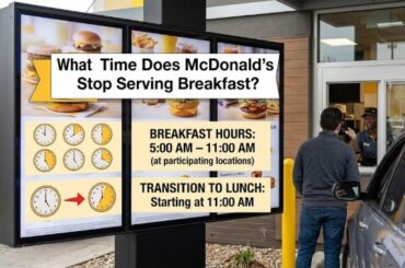 What Time Does McDonald's Stop Serving Breakfast