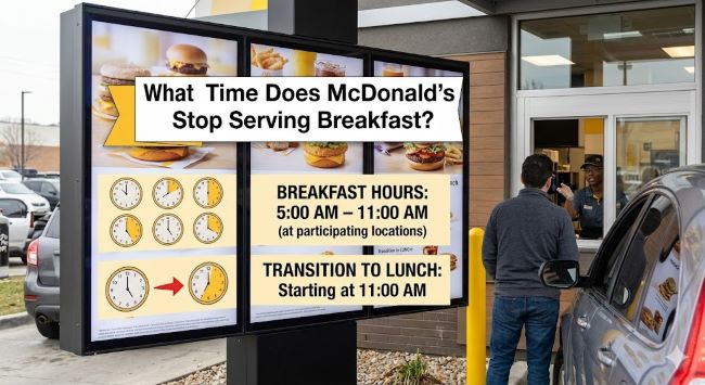 What Time Does McDonald's Stop Serving Breakfast