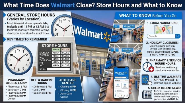 What Time Does Walmart Close