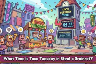 What Time Is Taco Tuesday in Steal a Brainrot?