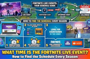 What Time Is the Fortnite Live Event
