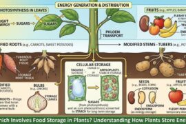 Which Involves Food Storage in Plants