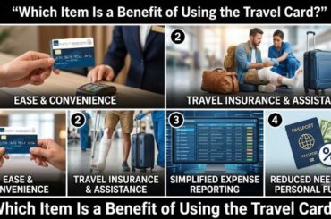 Which Item Is a Benefit of Using the Travel Card