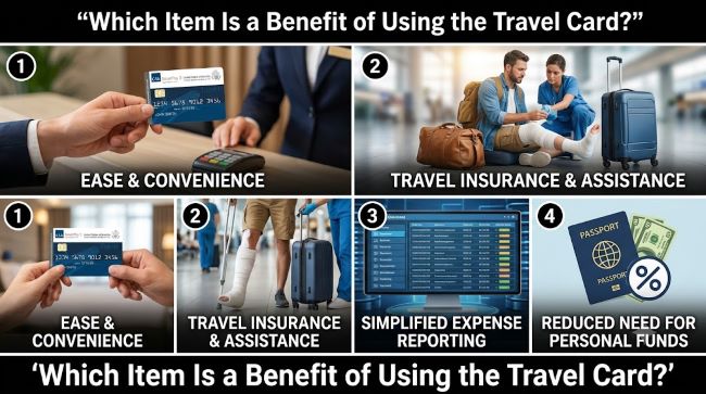 Which Item Is a Benefit of Using the Travel Card