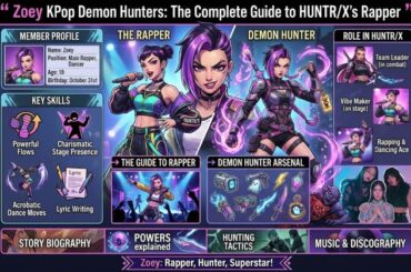 Zoey KPop Demon Hunters