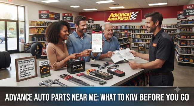 Advance Auto Parts Near Me
