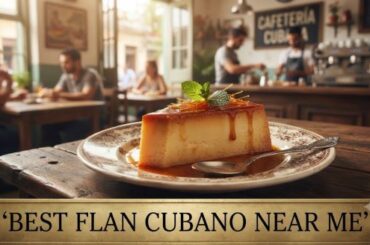 Best Flan Cubano Near Me