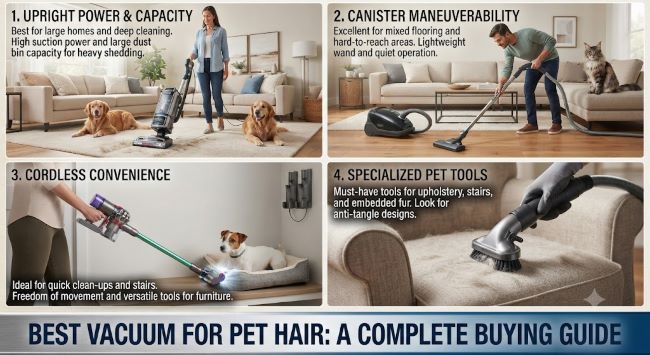 Best Vacuum for Pet Hair