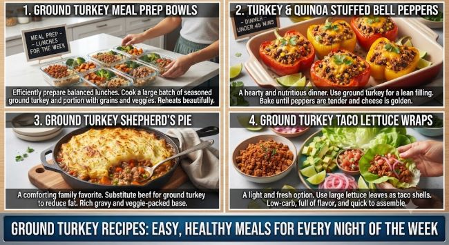 Ground Turkey Recipes