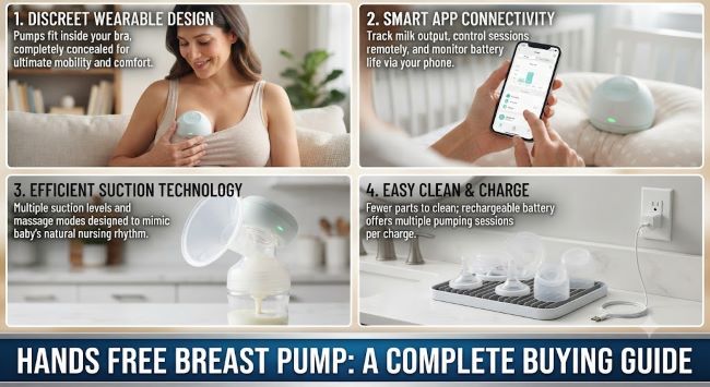 Hands Free Breast Pump