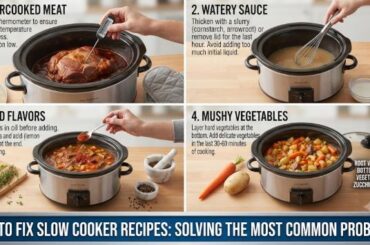 How to Fix Slow Cooker Recipes