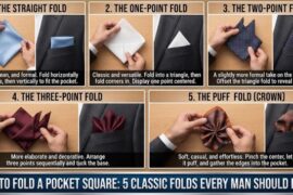 How to Fold a Pocket Square