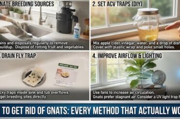 How to Get Rid of Gnats
