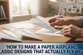 How to Make a Paper Airplane