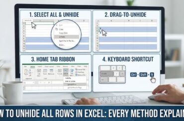 How to Unhide All Rows in Excel