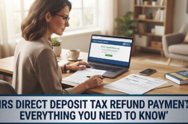 IRS Direct Deposit Tax Refund Payment