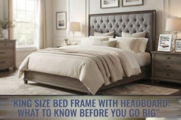 King Size Bed Frame With Headboard