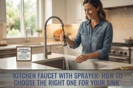 Kitchen Faucet With Sprayer