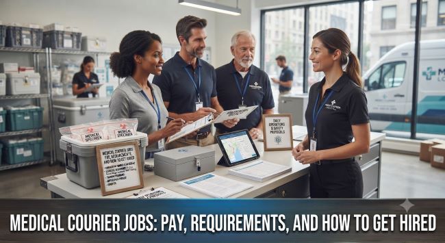 Medical Courier Jobs