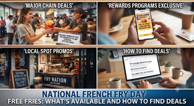 National French Fry Day Free Fries