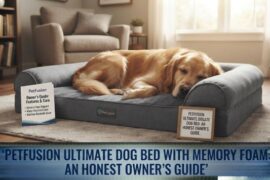 PetFusion Ultimate Dog Bed With Memory Foam