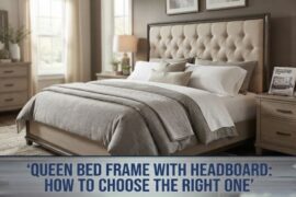 Queen Bed Frame With Headboard
