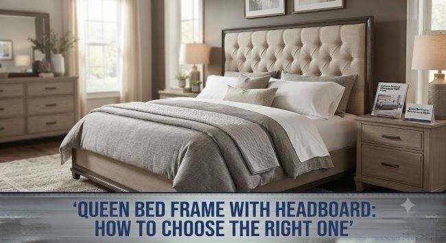 Queen Bed Frame With Headboard
