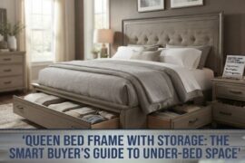 Queen Bed Frame With Storage