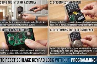 Reset Schlage Keypad Lock