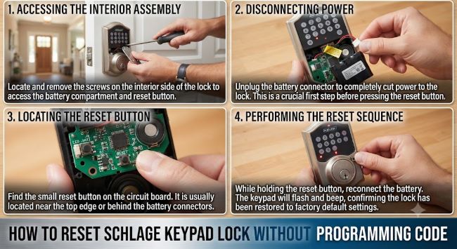 Reset Schlage Keypad Lock