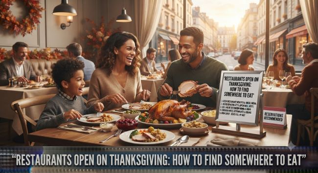 Restaurants Open on Thanksgiving