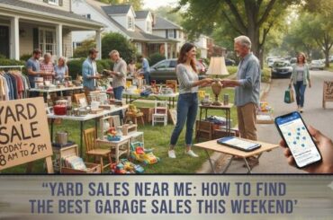Yard Sales Near Me